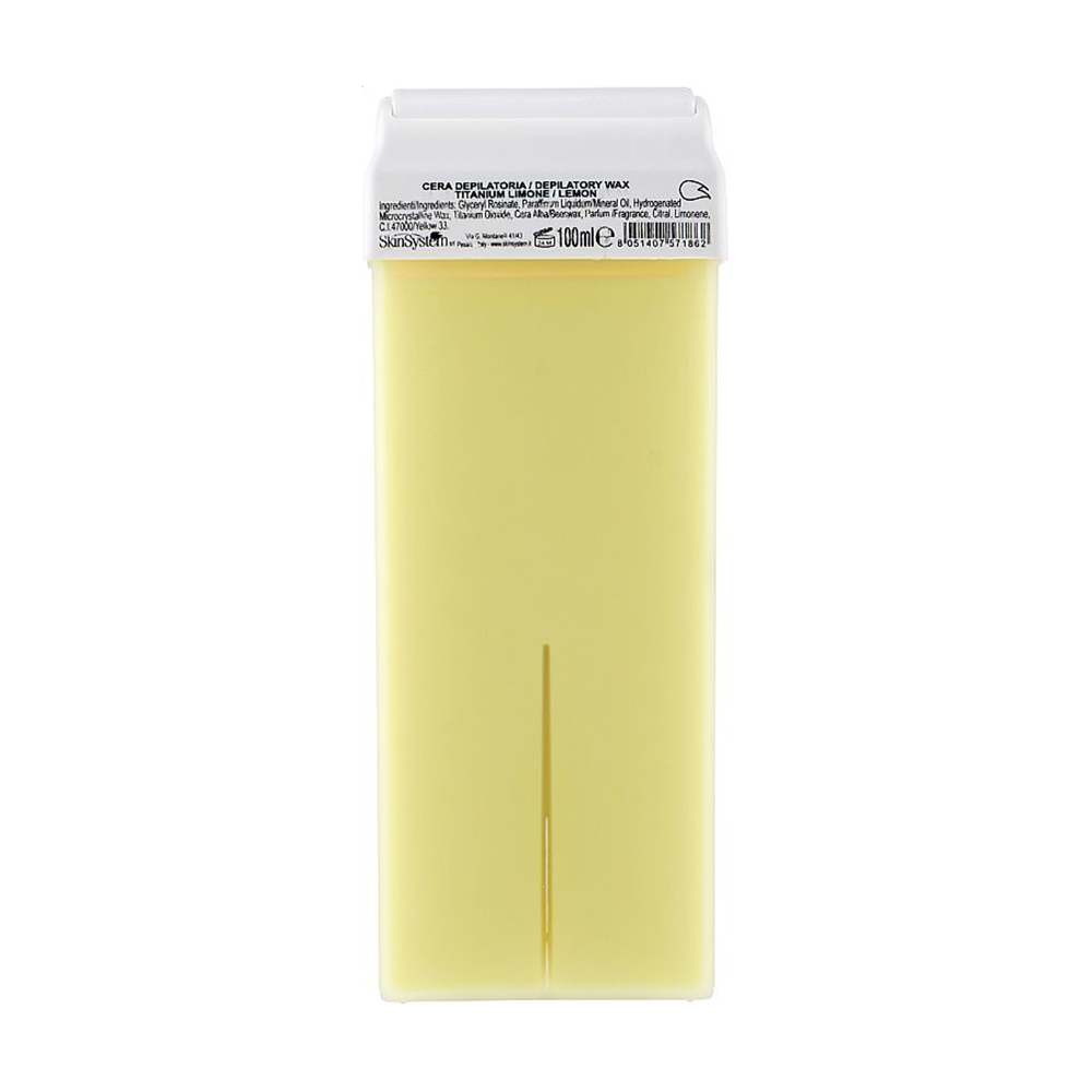 Кремоподібний віск для депіляції Skin System The Titanium Depilatory Wax Лимон, 100 мл