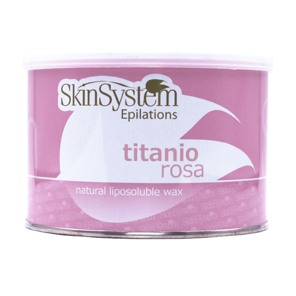 Кремоподібний віск для депіляції Skin System The Titanium Depilatory Wax Троянда, 400 мл